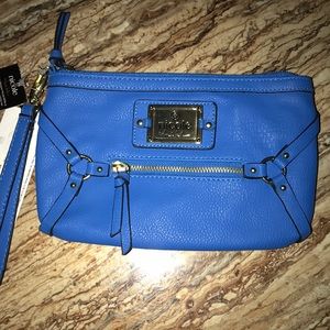 Nicole by Nicole Miller wristlet BNWT blue